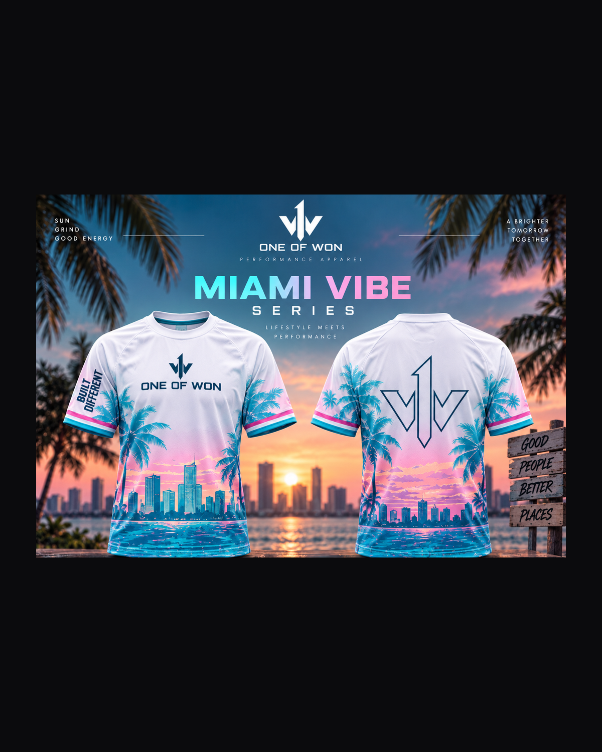Miami Vibes Performance Shirt